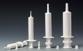 Main types of veterinary syringes